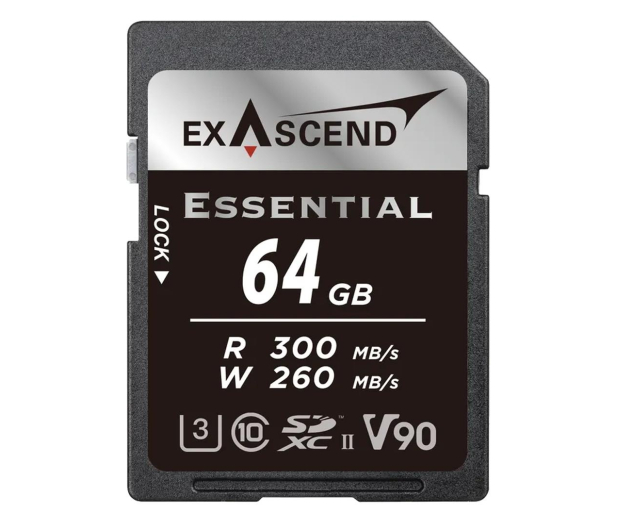 ExAscend 64GB SDXC Essential UHS-II V90 - 1249105 - zdjęcie